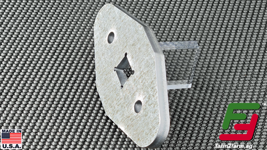 2680H & Kwik-Till High-Speed Disk Heavy-Duty AR500 Scraper (0.375" thick)