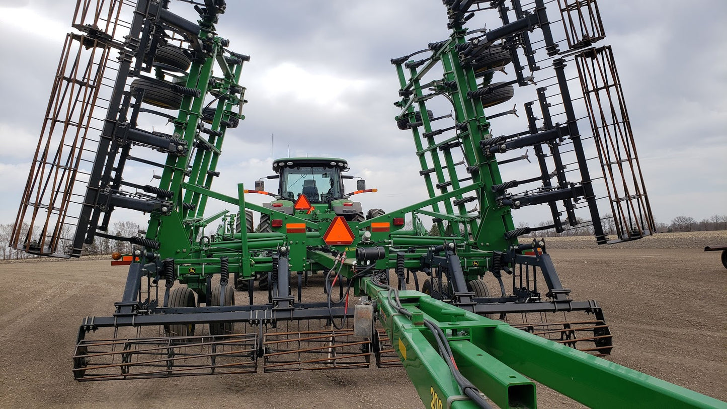 2009 John Deere 200 39' Rolling Basket Seed Bed Finisher