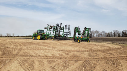 2009 John Deere 200 39' Rolling Basket Seed Bed Finisher