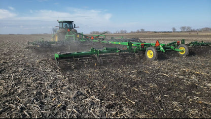 2009 John Deere 200 39' Rolling Basket Seed Bed Finisher