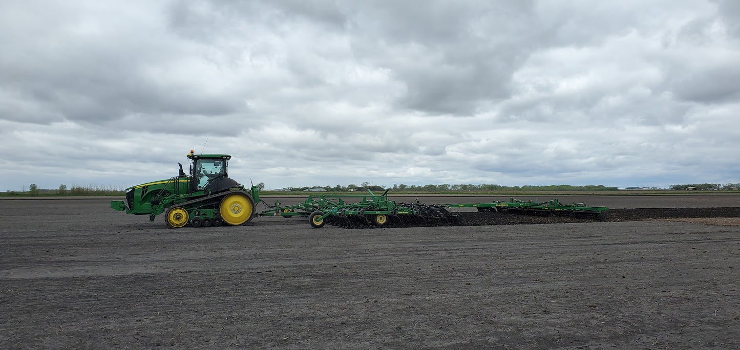 2009 John Deere 200 39' Rolling Basket Seed Bed Finisher