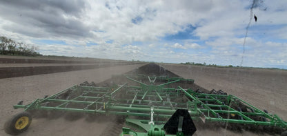 2009 John Deere 200 39' Rolling Basket Seed Bed Finisher