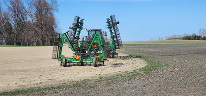 2009 John Deere 200 39' Rolling Basket Seed Bed Finisher