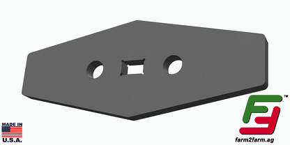 Disque haute vitesse Pro-Till &amp; Mach Till Racloir robuste AR500 (épaisseur 0,375")