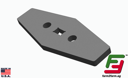 Disque haute vitesse Pro-Till &amp; Mach Till Racloir robuste AR500 (épaisseur 0,375")