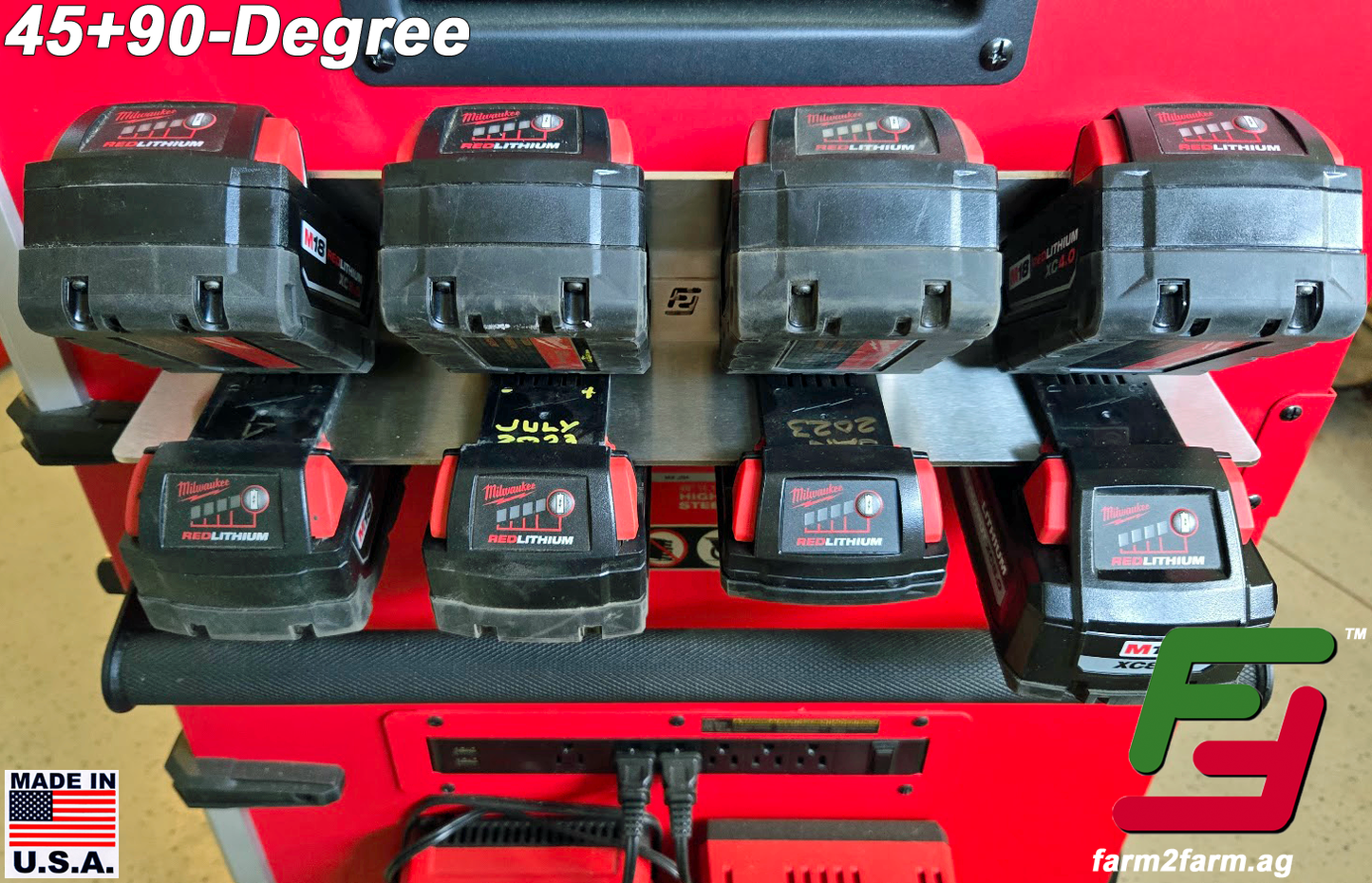 M18 Battery Rack (4-Place)