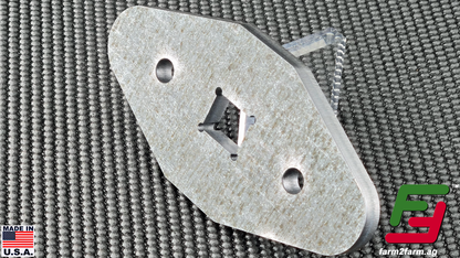 2680H & Kwik-Till High-Speed Disk Heavy-Duty AR500 Scraper (0.375" thick)