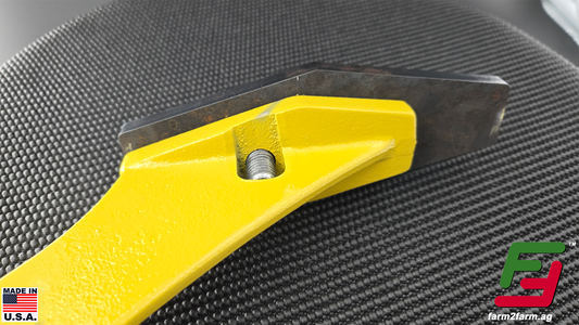 Pro-Till & Mach Till High-Speed Disk Heavy-Duty AR500 Scraper (0.375" thick)