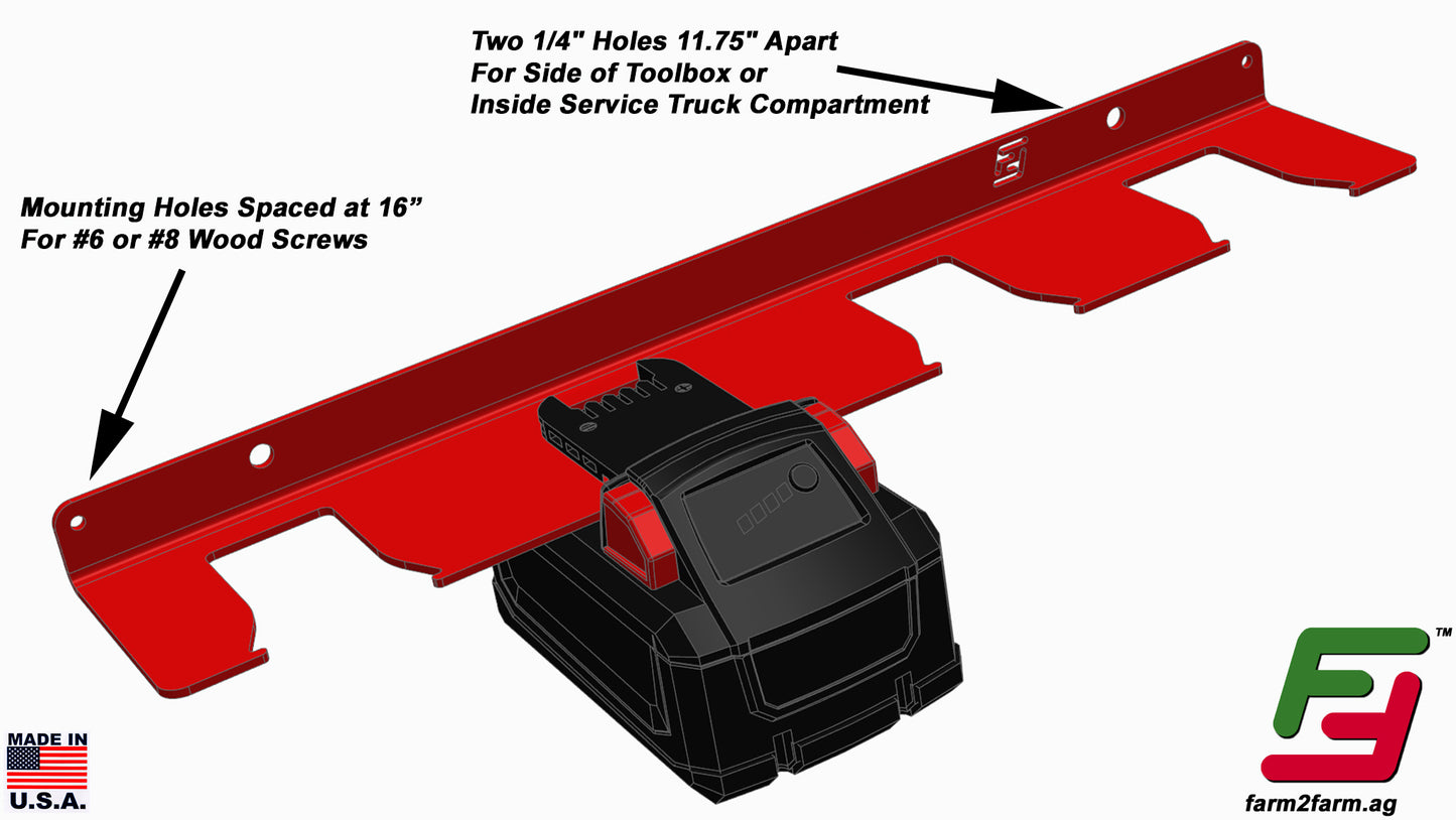 M18 Battery Rack (4-Place)